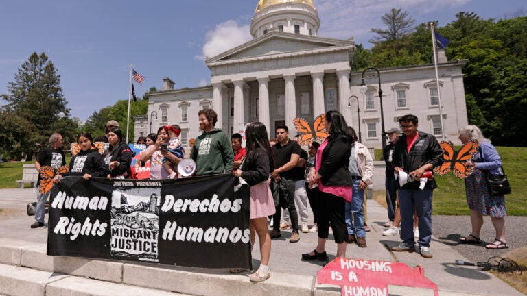 Members of Migrant Justice.