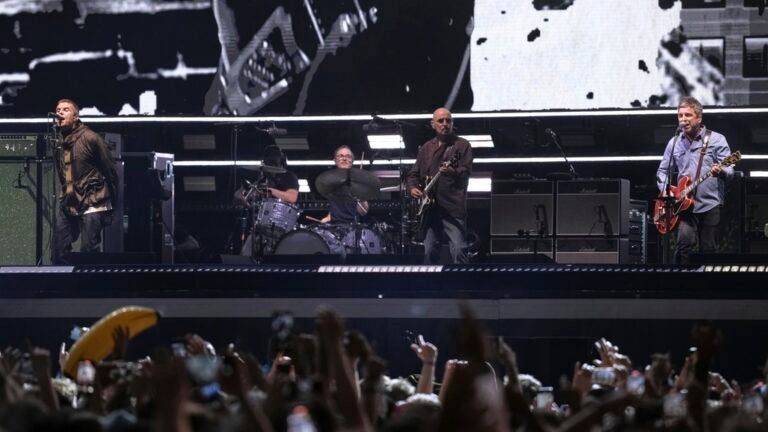 'It's good to be back!' Oasis sends fans Supersonic as long-awaited reunion tour starts in Cardiff