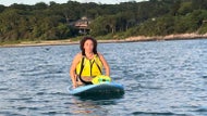 White shark caught on camera frighteningly close to paddle boarders off Cape shore