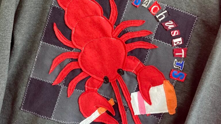 Lobsters, cigarettes, and Dunkin': South Shore artist aims to capture the Mass. vibe