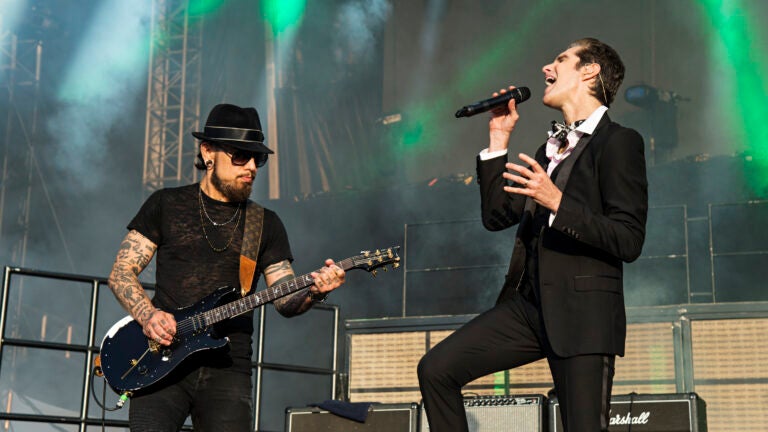 Dave Navarro and Perry Farrell of Jane's Addiction.