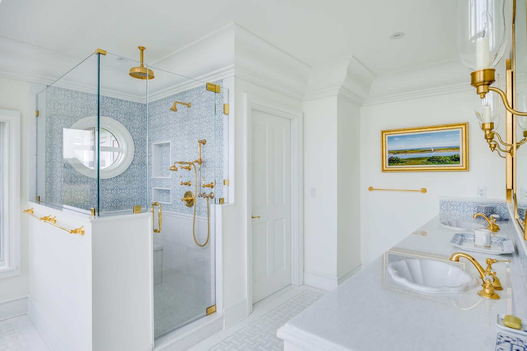 A bathroom.