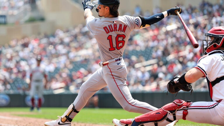 Duran's 4 RBIs, Bello's one-run outing give Red Sox win over Twins