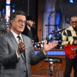 Colbert -- The Late Show with Stephen Colbert during Monday’s July 14, 2025 show.