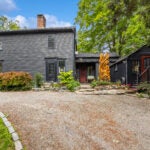 An exterior view of 6 Bristol Town Road, Southbury, Connecticut.