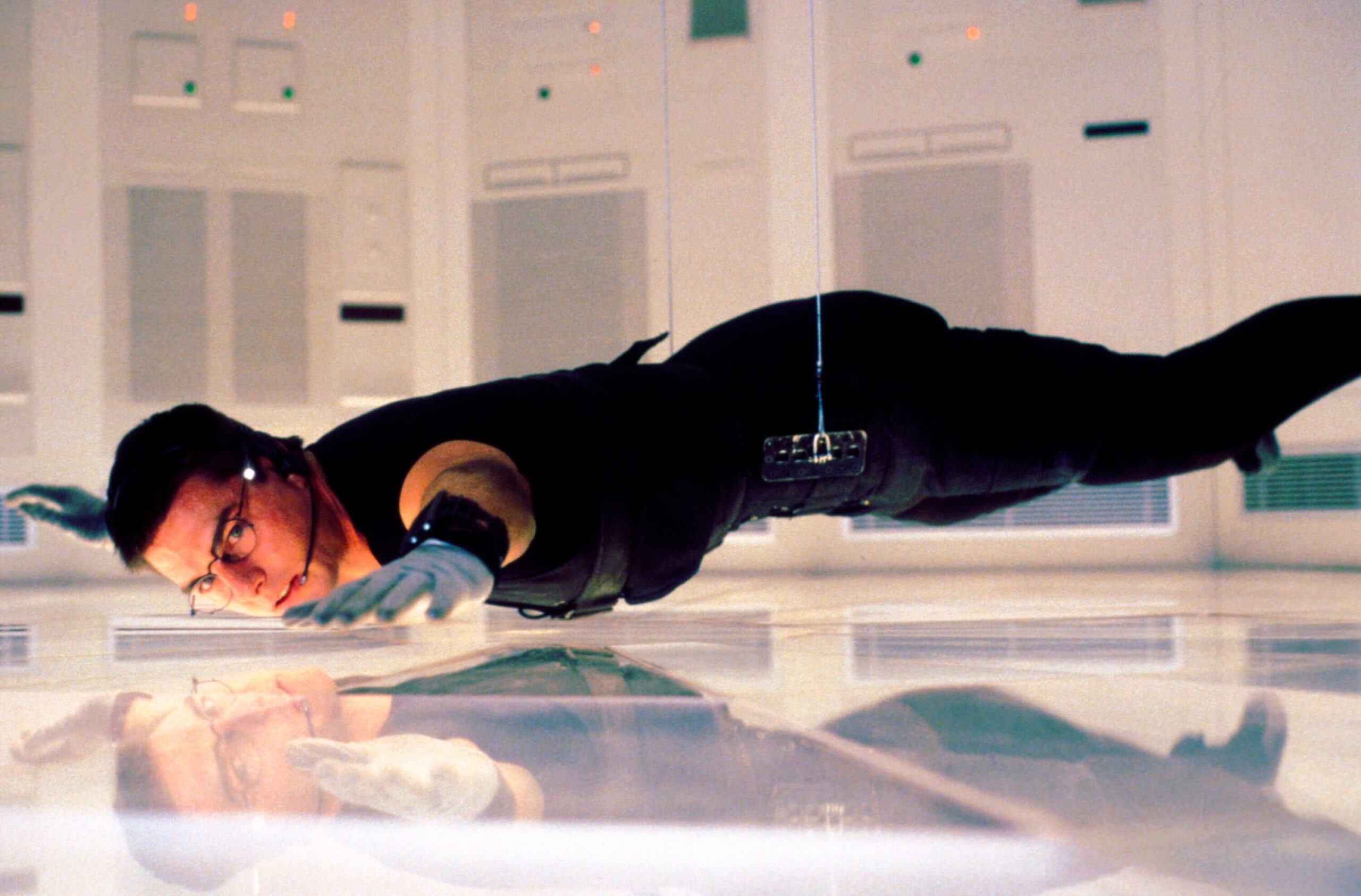 Tom Cruise in "Mission: Impossible."