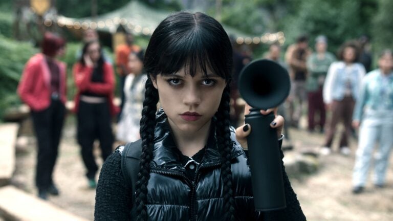 Jenna Ortega as Wednesday Addams in Season 2 of Netflix's "Wednesday."