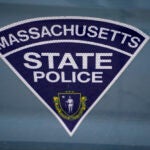 A state trooper was struck and injured Friday night in Revere by a moped during a response to a crowd igniting illegal fireworks.