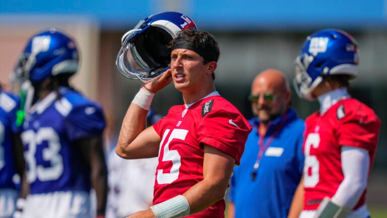 QB Tommy DeVito explains why he was happy Patriots came calling