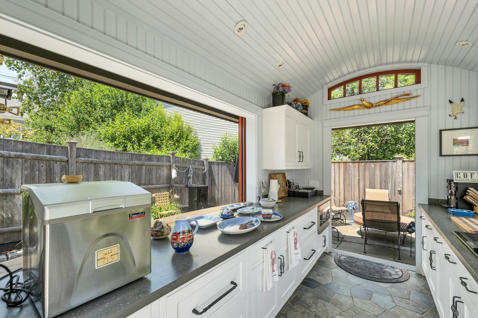 The "summer kitchen."