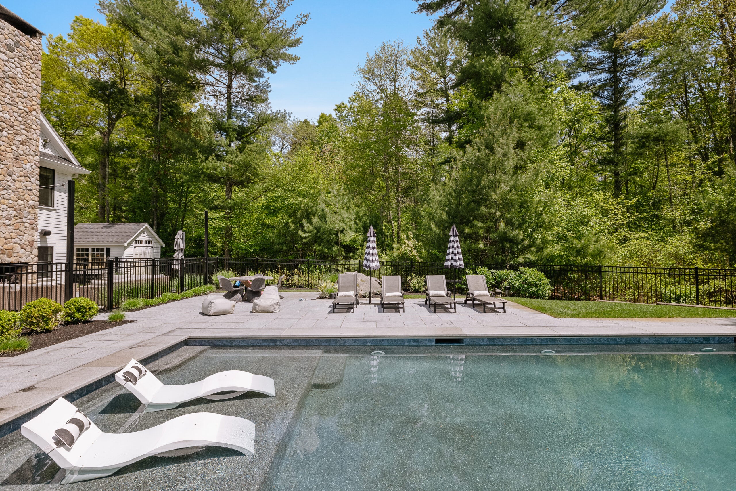 The pool.