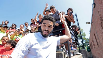 Jayson Tatum shares update on ‘tedious’ rehab from Achilles injury