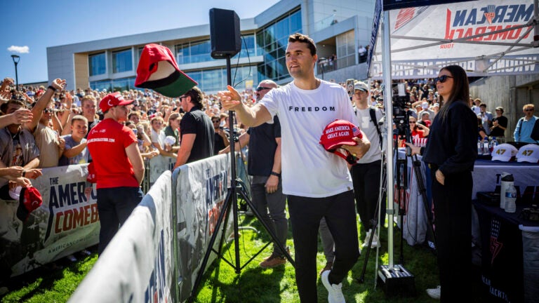 The last person to question Charlie Kirk