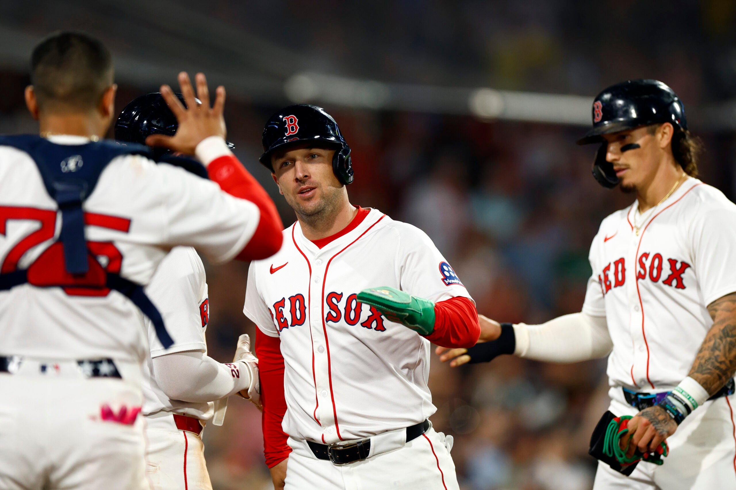 Bregman's clutch hit in the 8th helps Red Sox rally past Guardians