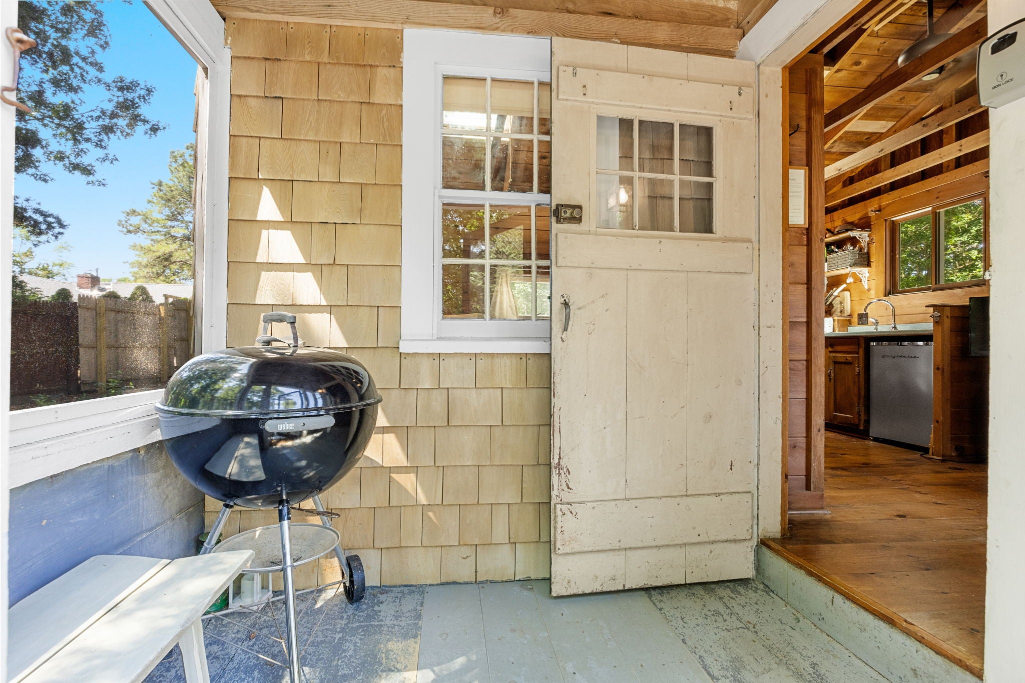 The cottage's entryway.