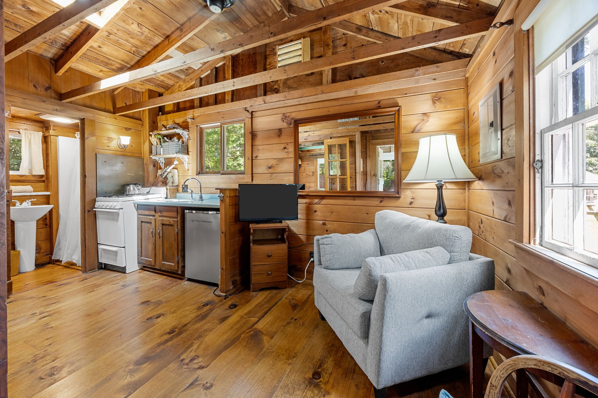 The living space.