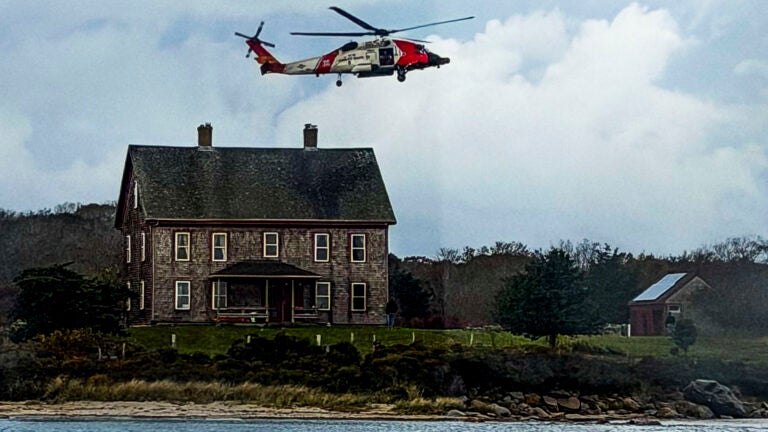 A family's boat caught fire off Cape Cod. They swam to an island and were rescued 2 days later.