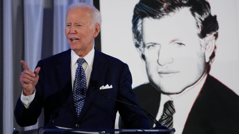 At event in Boston, Biden calls these ‘dark days’ as he urges Americans to ‘get back up’