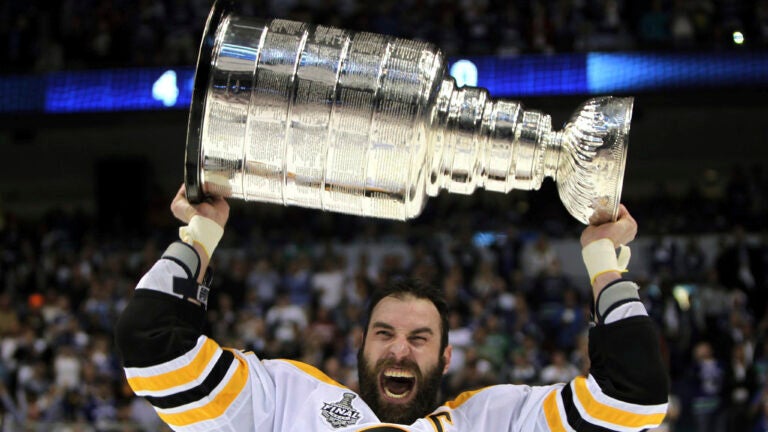 Bruins legend Zdeno Chara reflects on getting his No. 33 retired