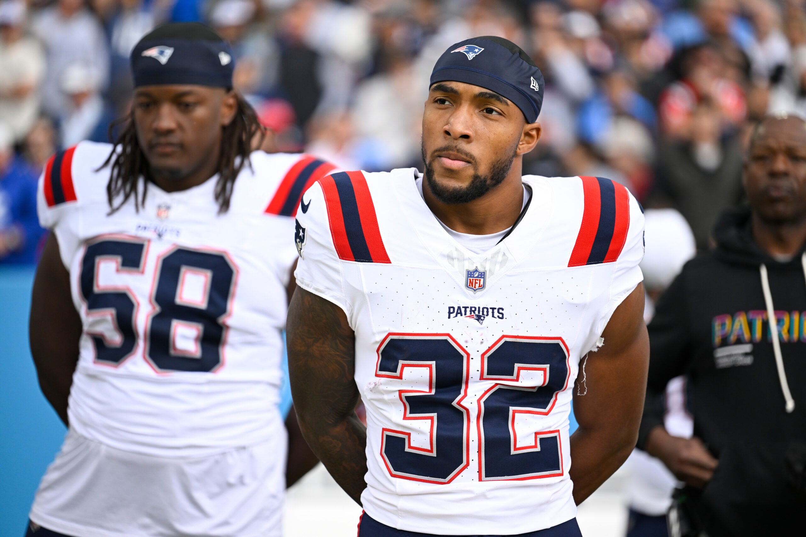 New England Patriots ペイトリオッツ NFL Patriots_Titans_Football_59325