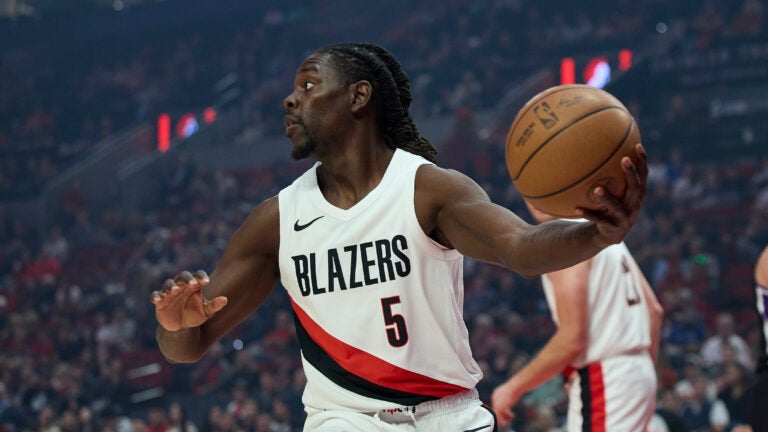 After 'short-lived' Celtics stint, Jrue Holiday says he's happy in Portland