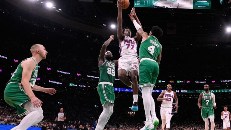 Celtics show flashes, but 76ers claim season opener behind historic rookie performance: 8 takeaways
