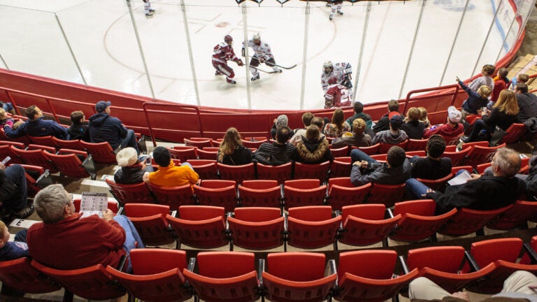 Why is college hockey so popular in Boston?