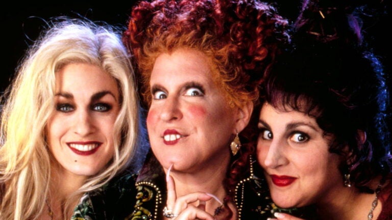 Sarah Jessica Parker, Bette Midler, and Kathy Najimy in "Hocus Pocus."