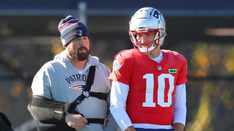 David Andrews credits Drake Maye as one of reasons why he wanted to keep playing