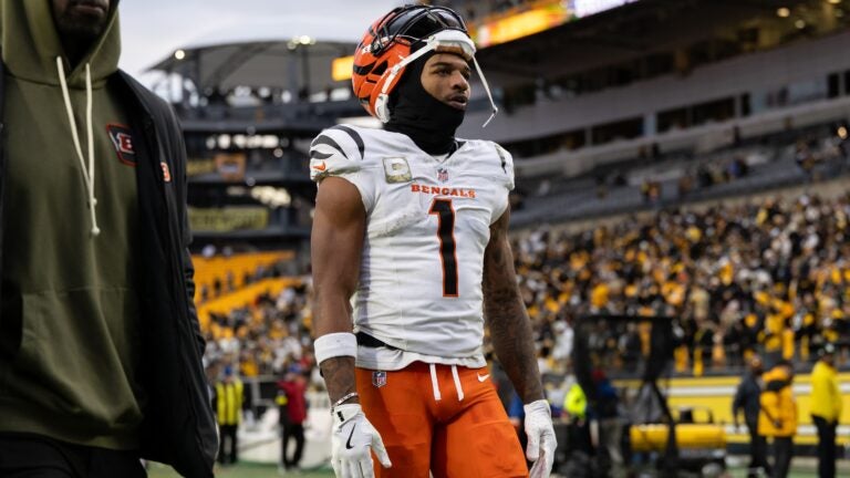 Report: Bengals' Ja'Marr Chase suspended for Patriots game after spitting incident