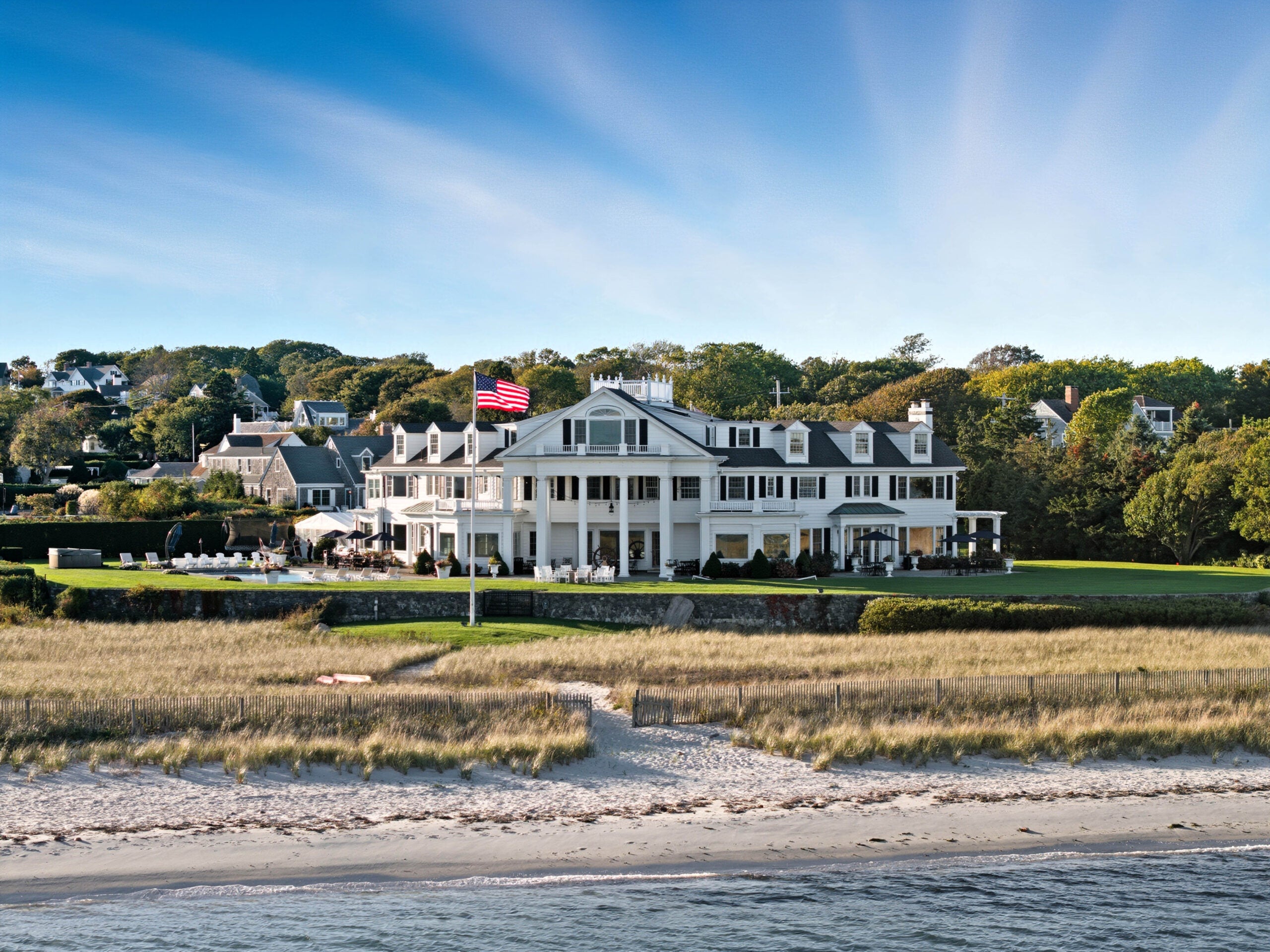 boston.com - Beth Treffeisen - Cape Cod estate near Kennedy compound hits market for $21.5M