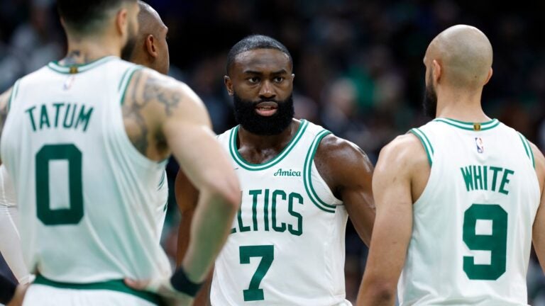 Jaylen Brown, Derrick White appear on Celtics' injury report ahead of Timberwolves game