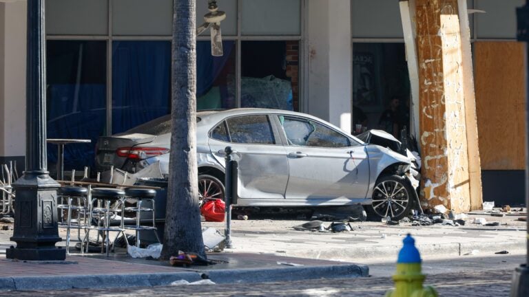 A car fleeing police slams into a bar in Florida, killing 4 and injuring 11