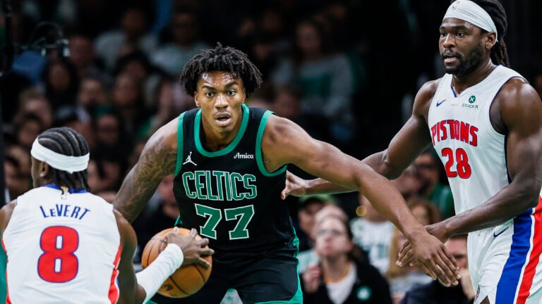 Celtics center Amari Williams earns praise from Jaylen Brown in his NBA debut