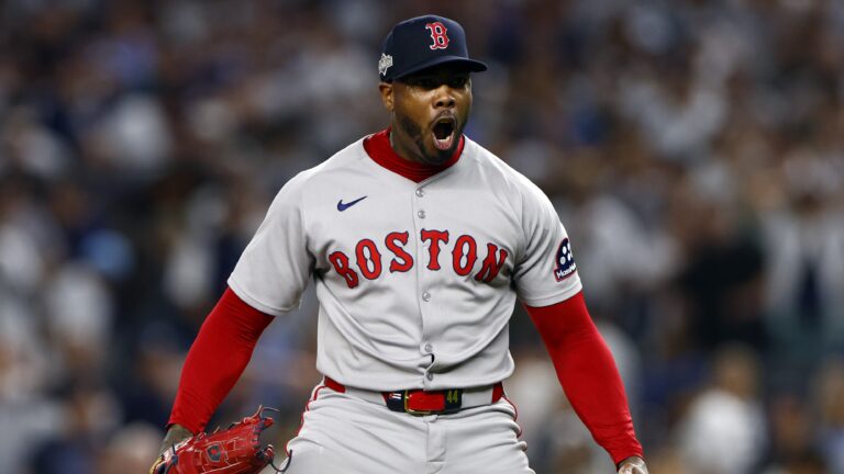 Red Sox pitchers Garrett Crochet, Aroldis Chapman named to All-MLB first team