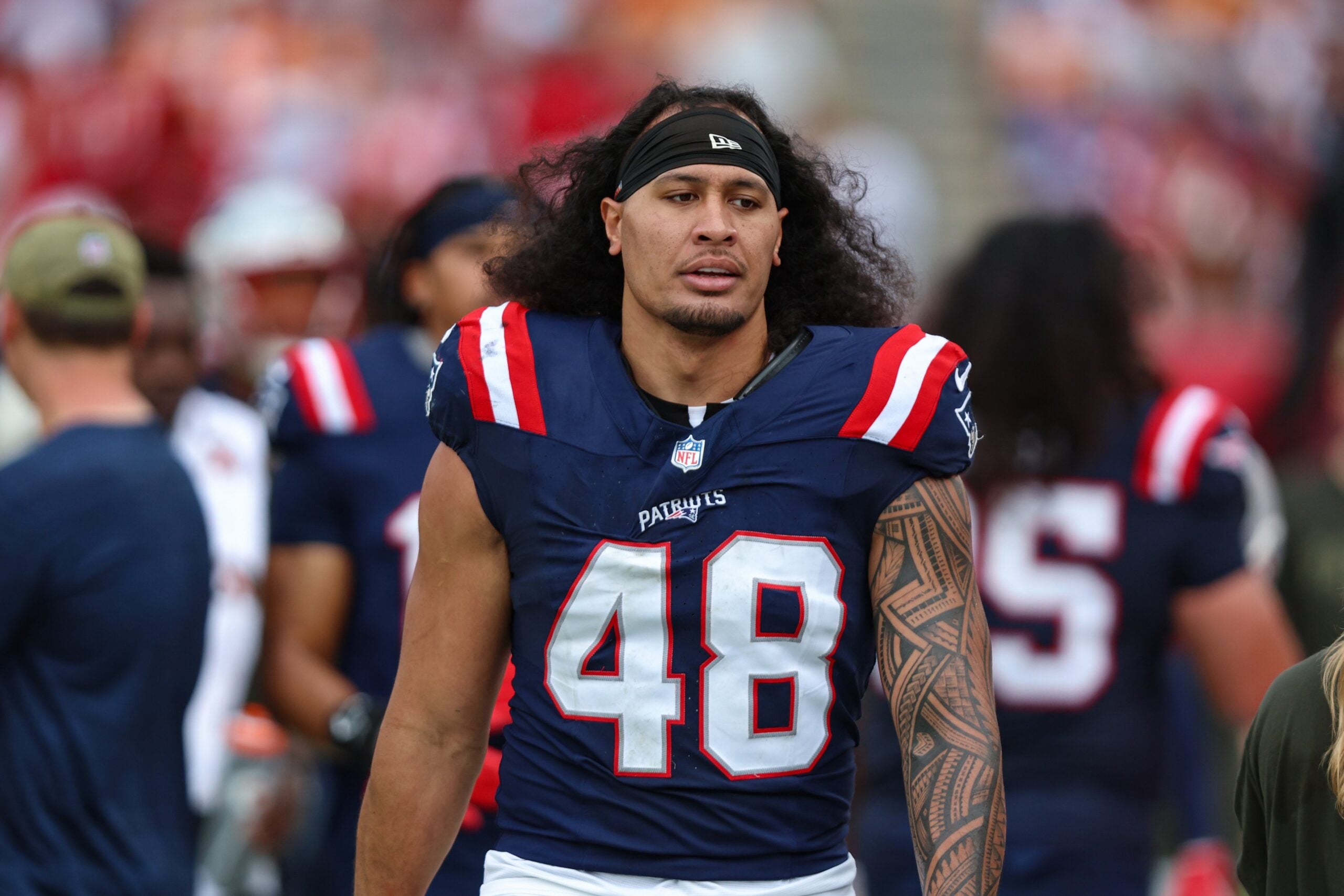 Jahlani Tavai will miss Patriots-Bengals game for personal reasons