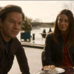 Mark Wahlberg and Michelle Monaghan in "The Family Plan 2."