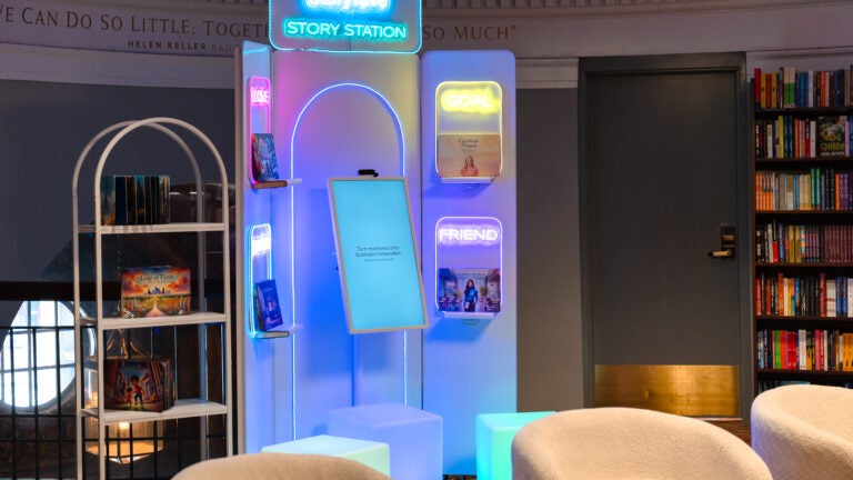 Harvard Coop now lets shoppers create their own AI-illustrated books in-store