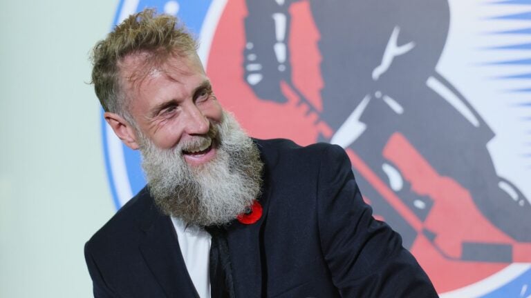What Joe Thornton said about the Bruins during his Hall of Fame induction speech