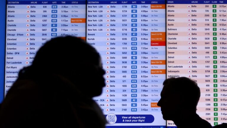 Delays and cancellations continue at Logan Airport