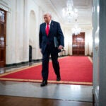 President Donald Trump at the White House.