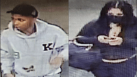 Police searching for couple who allegedly robbed suburban CVS while ...