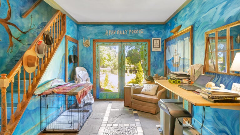 Artist’s colorful Rhode Island home hits the market for $1.9M