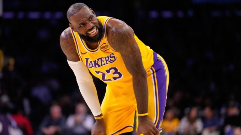 Lakers’ LeBron James, Luka Doncic, ex-Celtic Marcus Smart out vs. Boston