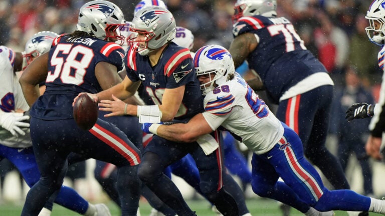 Drake Maye Patriots Bills