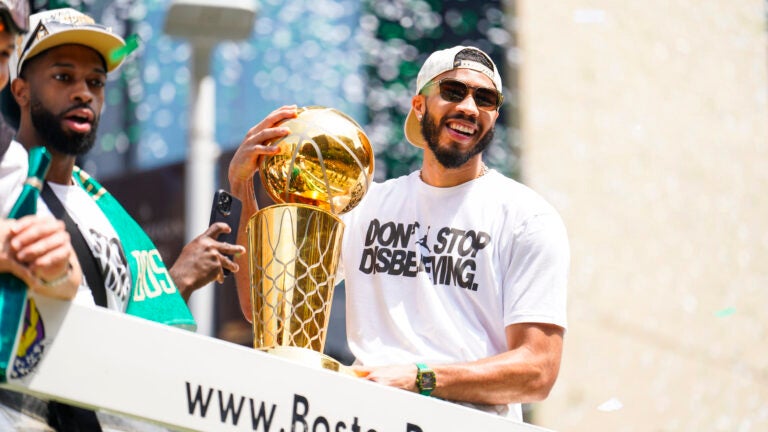 Jayson Tatum describes relationship with Jaylen Brown, Finals MVP feelings