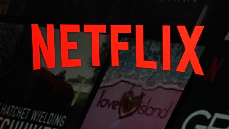 The Netflix logo.