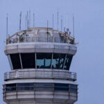 DC plane crash aircraft control tower.