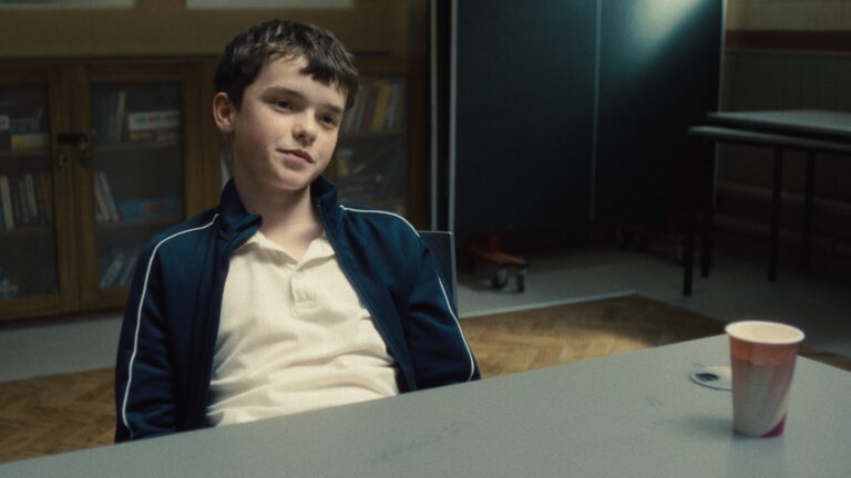 Owen Cooper in a scene from "Adolescence."