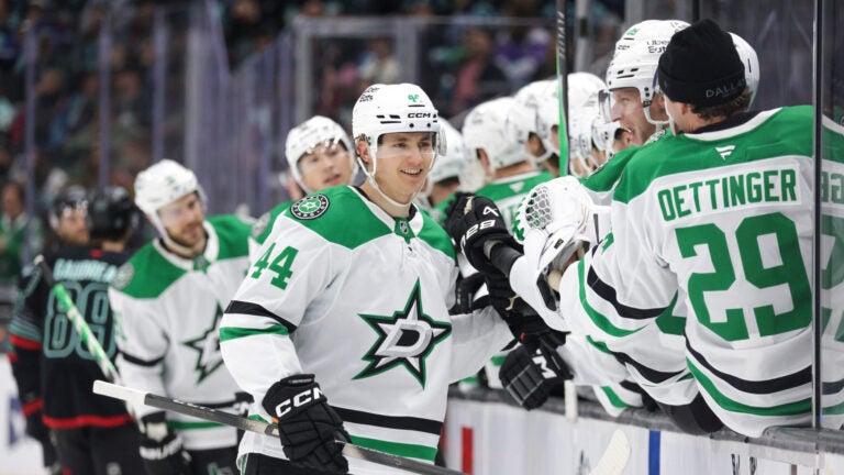 Bruins claim defenseman Vladislav Kolyachonok off waivers from Stars